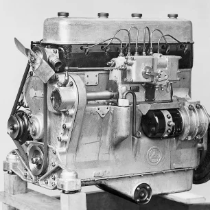 Geschichte Saurer | PD-Dieselmotor | Werkbild Ad. Saurer AG Arbon/TG, Nr. 8715