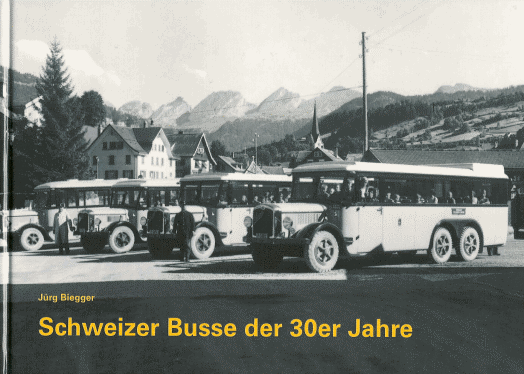 Schweizer Busse der 30er Jahre