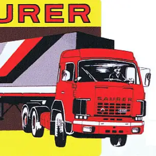 SAURER Sattelschlepper